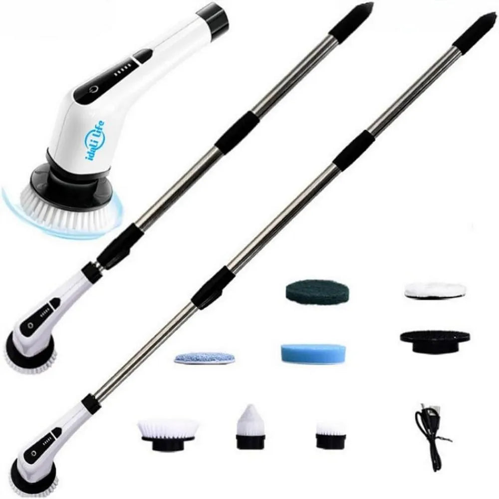 Cepillo de Limpieza Multiusos 9 en 1 – Potencia y Versatilidad en un Solo Producto